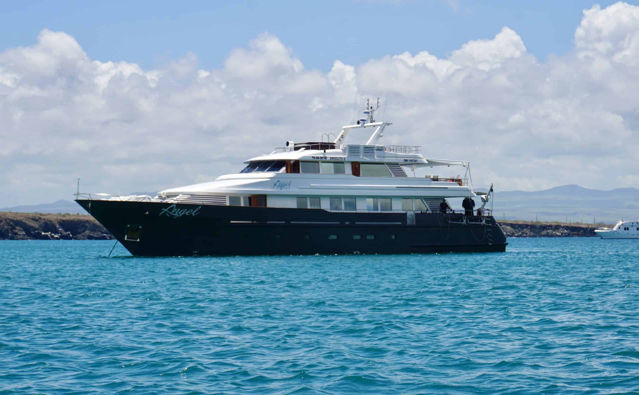 Galapagos Angel, our private charter for 16 people