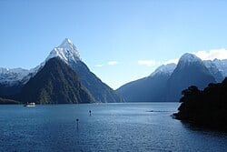 Milford Sound in New Zealand
