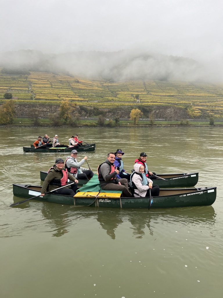 Canoe on the Danube