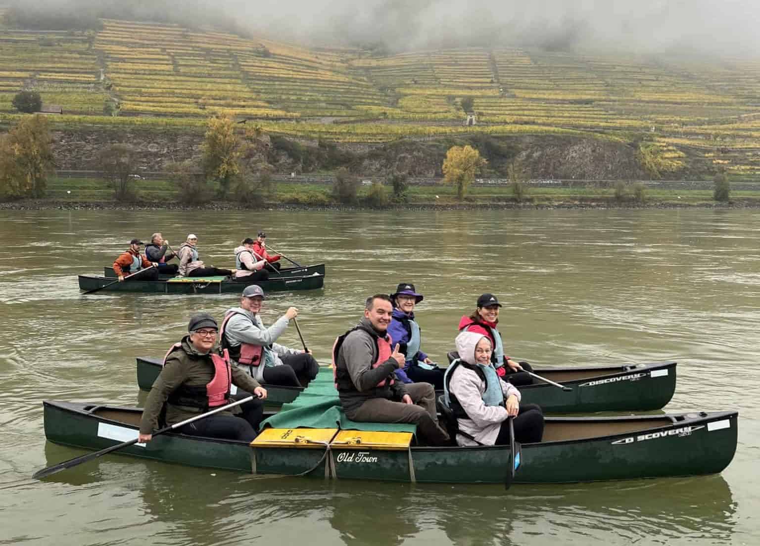 Canoe on the Danube